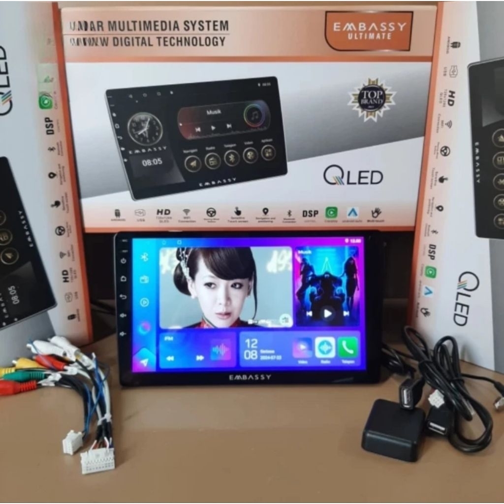 Android 9inch Embassy DSP Ram 2GB/32GB