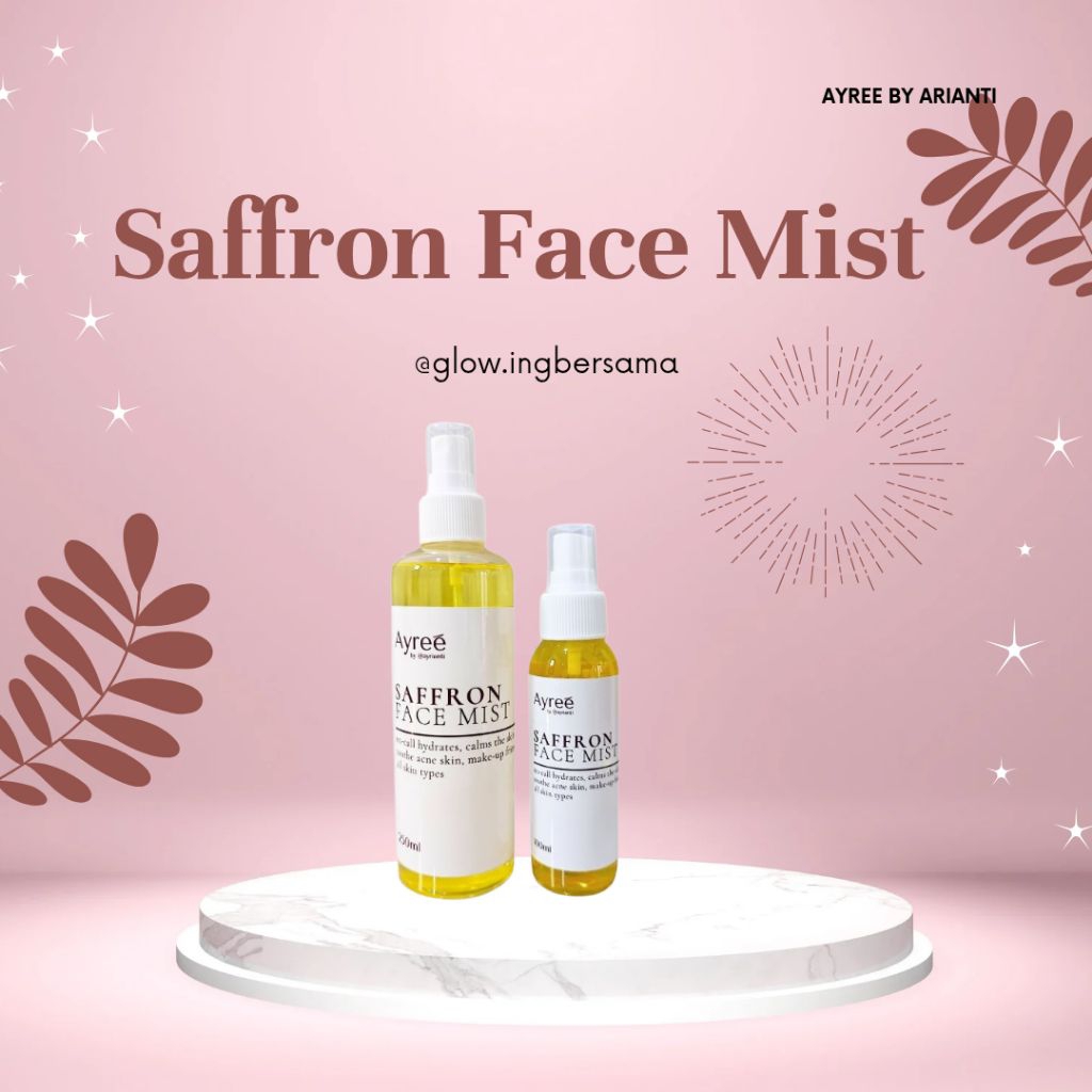 Saffron Face Mist Ayree by Ayrianti