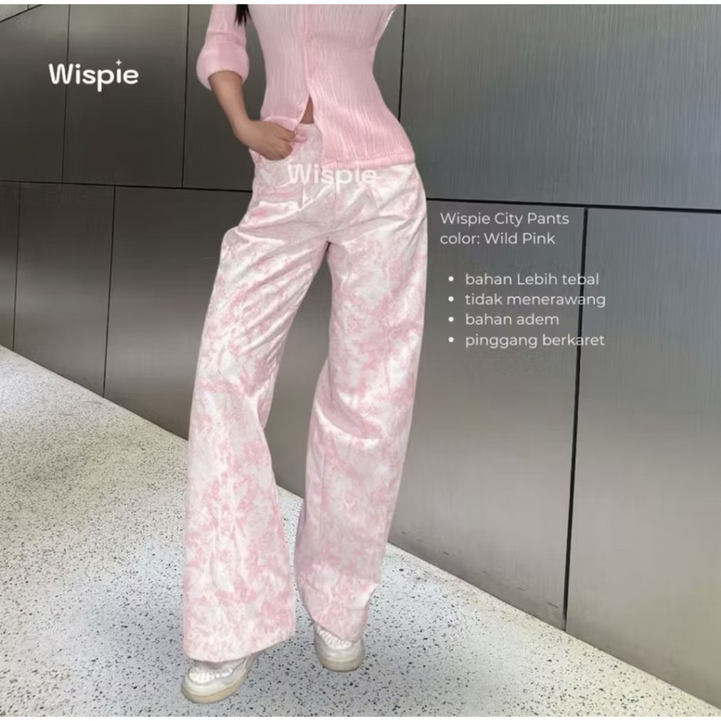 Wispie City Pants Wild Pink