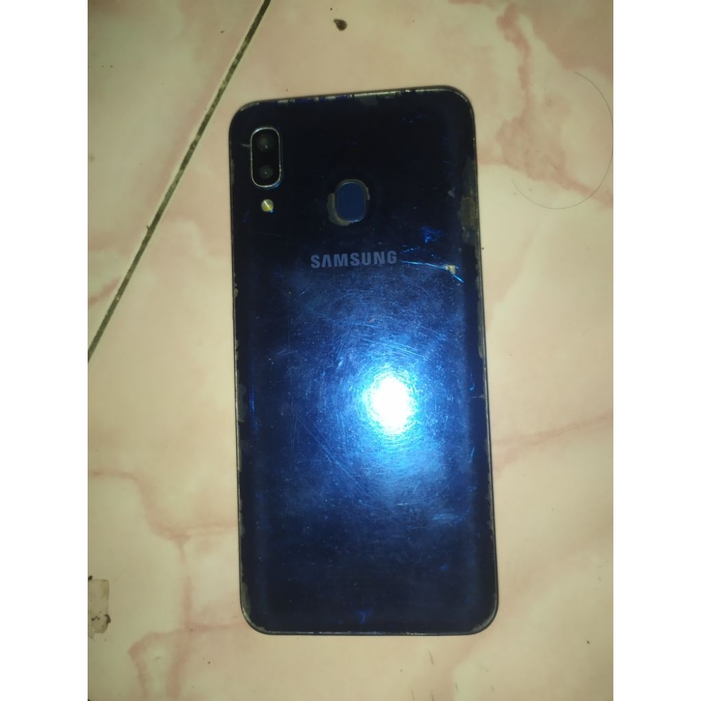 samsung A20 normal hidup ram 4/64gb