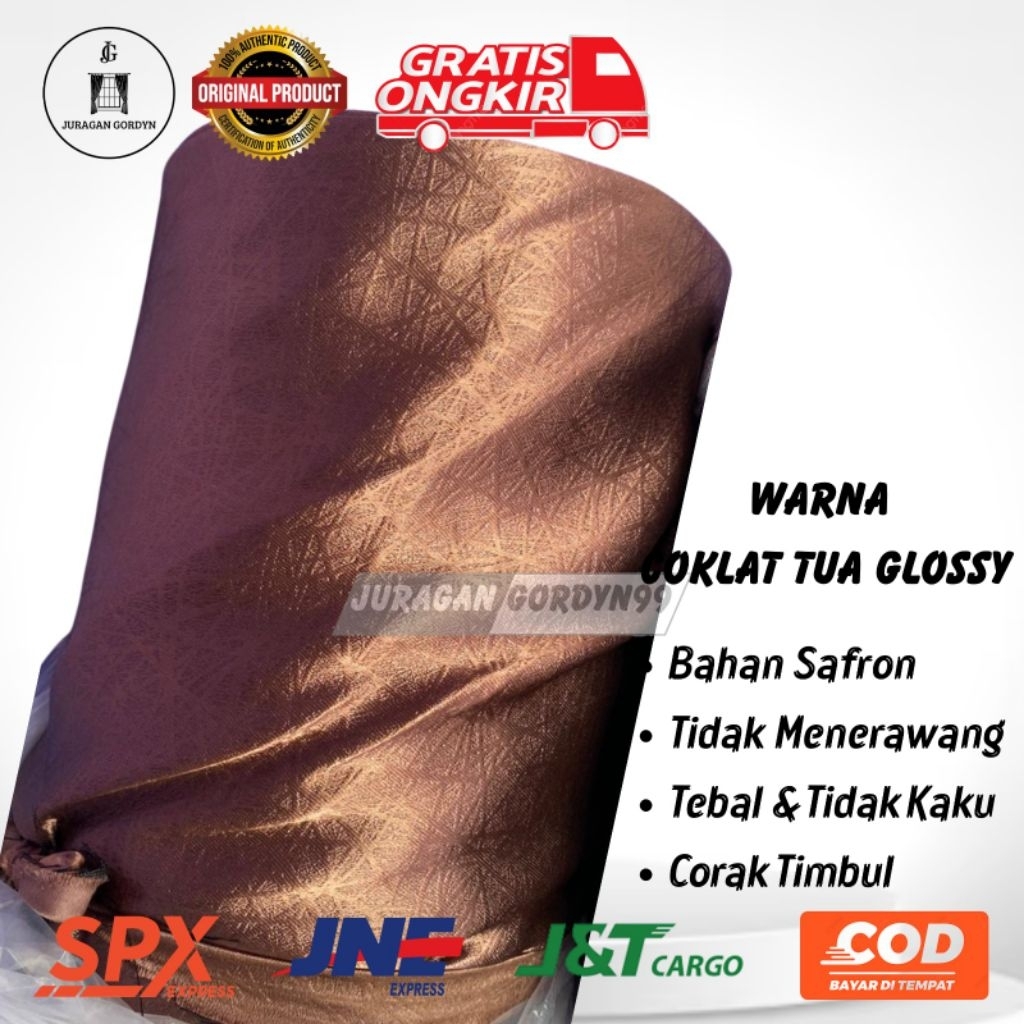 TERMURAH BAHAN KAIN GORDYN - Kain Gorden - Bahan Gorden - Gorden Custom ukuran bahan