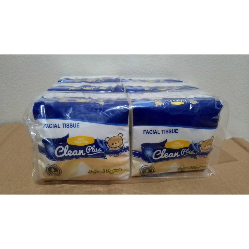 [ 2 pack isi 12 pcs ] tisu clean plus pop up 130's tisu kecil