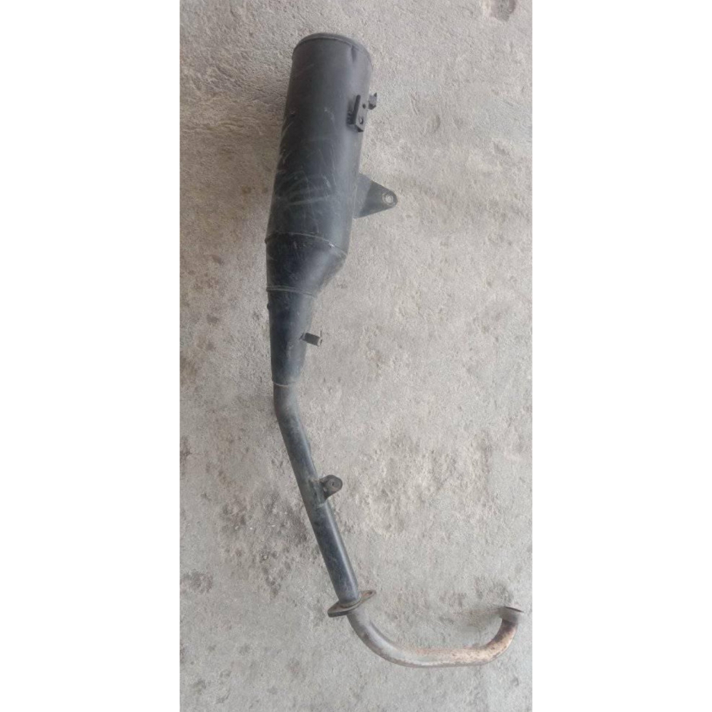 knalpot kenalpot atau silincer ori cb 150 r old k15 thn 2013 - 2015 ori copotan