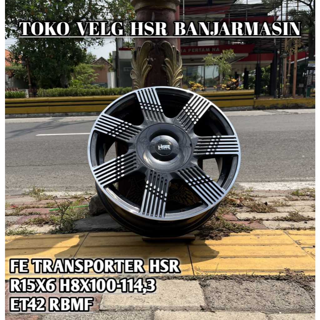 Jual Velg Mobil Ring 15 HSR Palang 7 Cocok Untuk Jazz Yaris Sigra Agya Ignis Swift dll