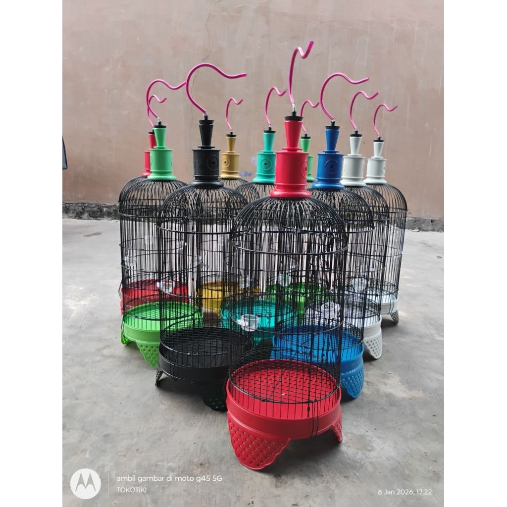 sangkar helopet pleci 23 cm murah
