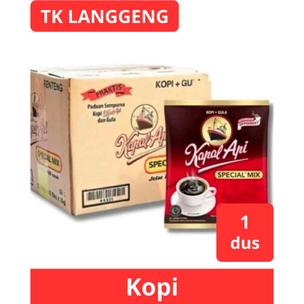 Kopi Kapal Api Special Mix 1 Dus
