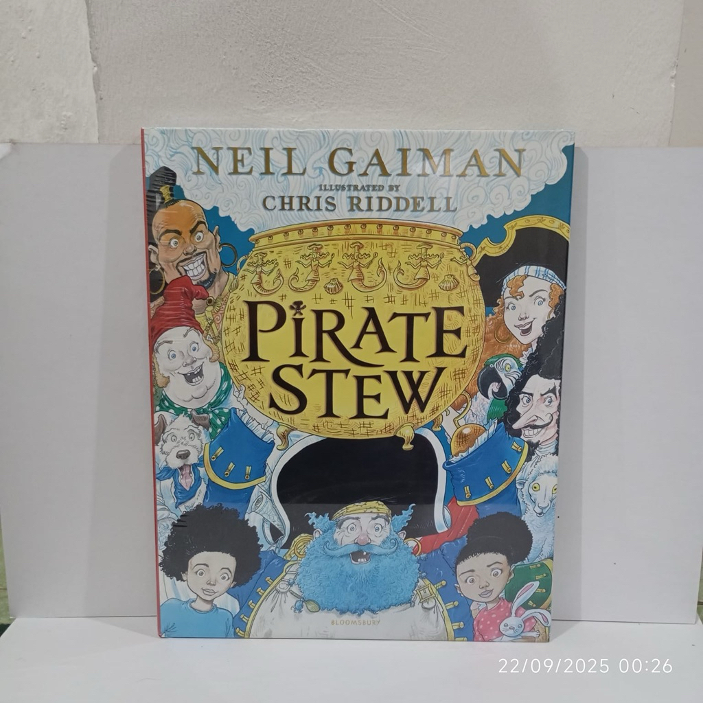 Buku BBW buku Import - Neil Gaiman Chriss Riddell - Pirate Stew