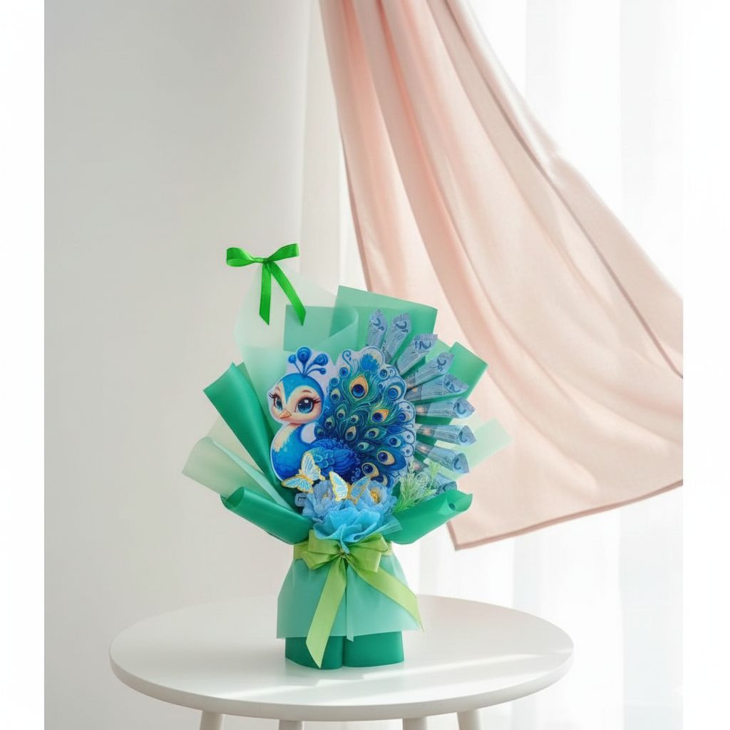 BUKET MERAK KOSONGAN/BUKET MERAK UANG HADIAH ultah bouquet wisuda bouquet hantaran