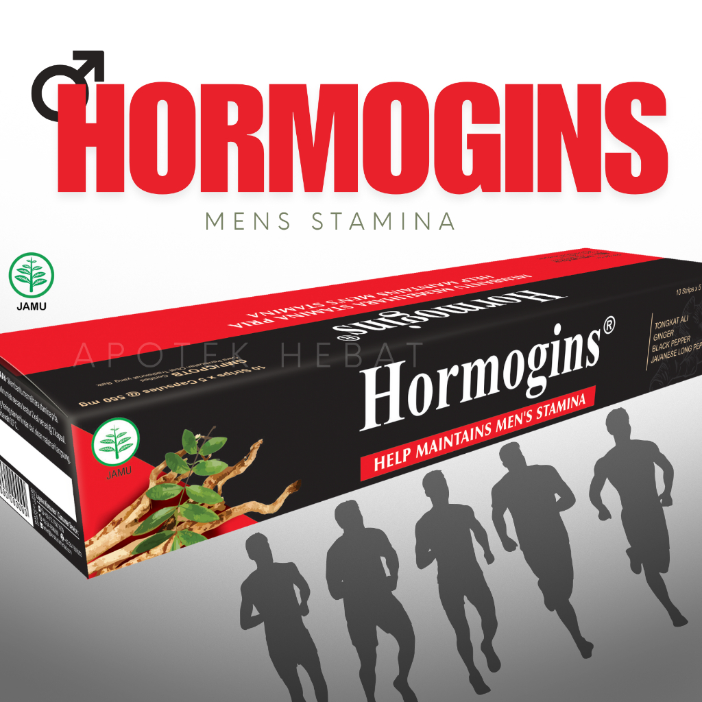 Hormogins Suplemen Stamina Pria Membantu Memelihara Stamina Pria