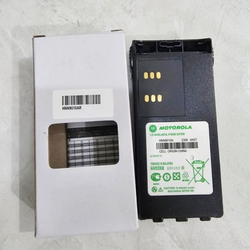 BATRE GASPROOF HT MOTOROLA GP 338 GP 328 ATS 2500 IS MOTOROLA HNN9010 HNN9010A ORIGINAL BATRE IS