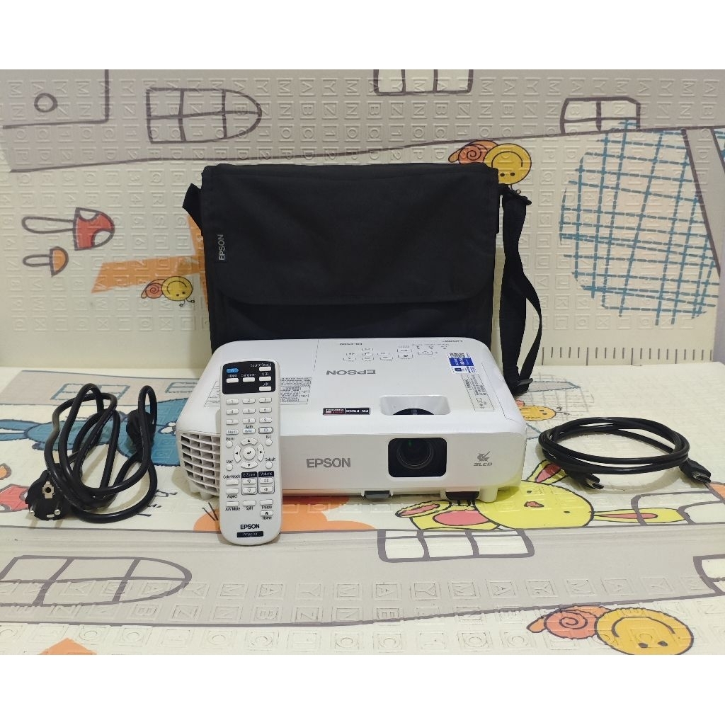 Proyektor Projector Epson EB-E500 EBE500 E500 HDMI XGA 3300 Lumens BEKAS
