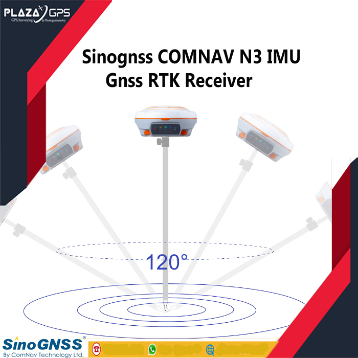 GPS Geodetik Sinognss COMNAV N3 IMU Gnss RTK Receiver