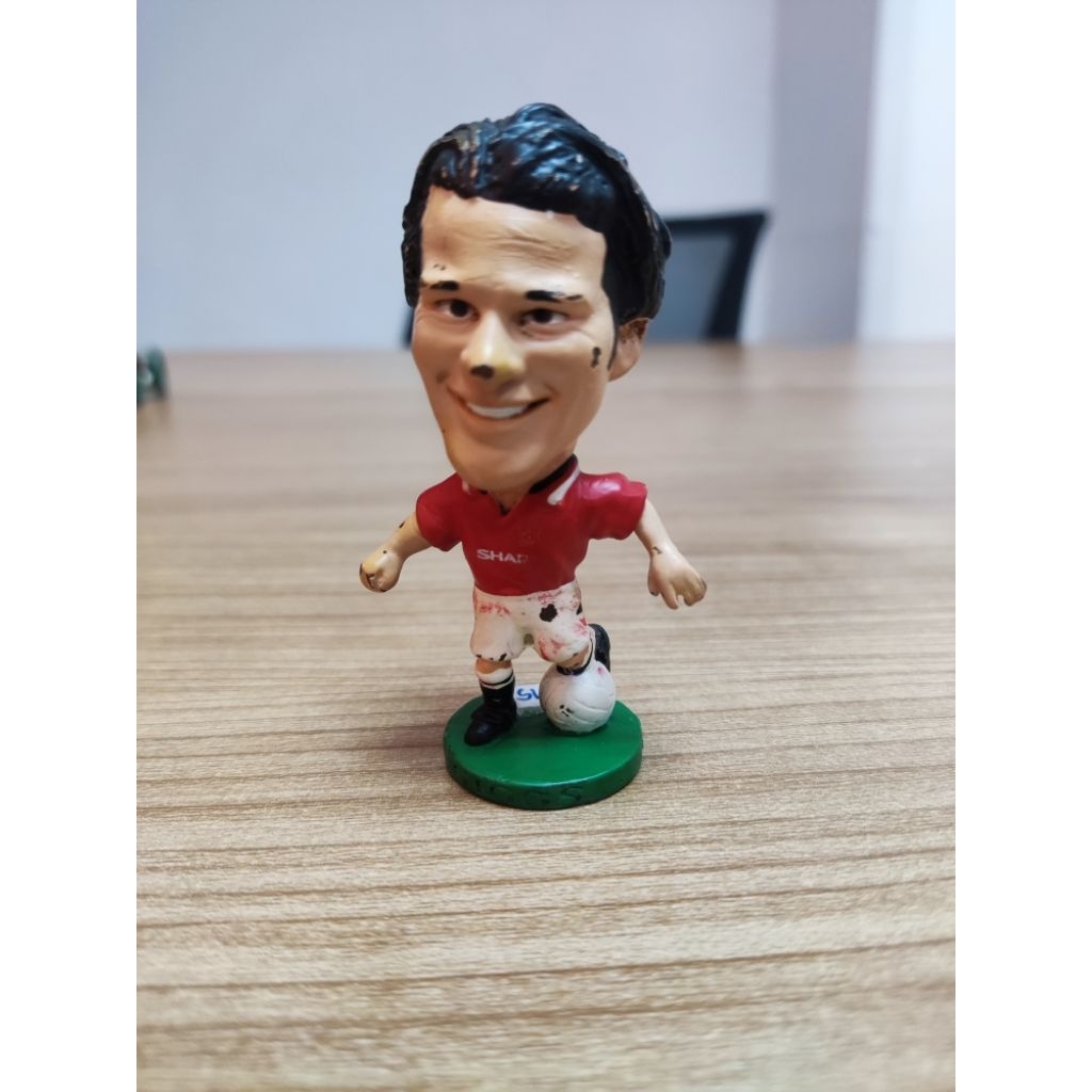 action figure pemain bola mini Manchester united ryan giggs 1995 ori corinthian