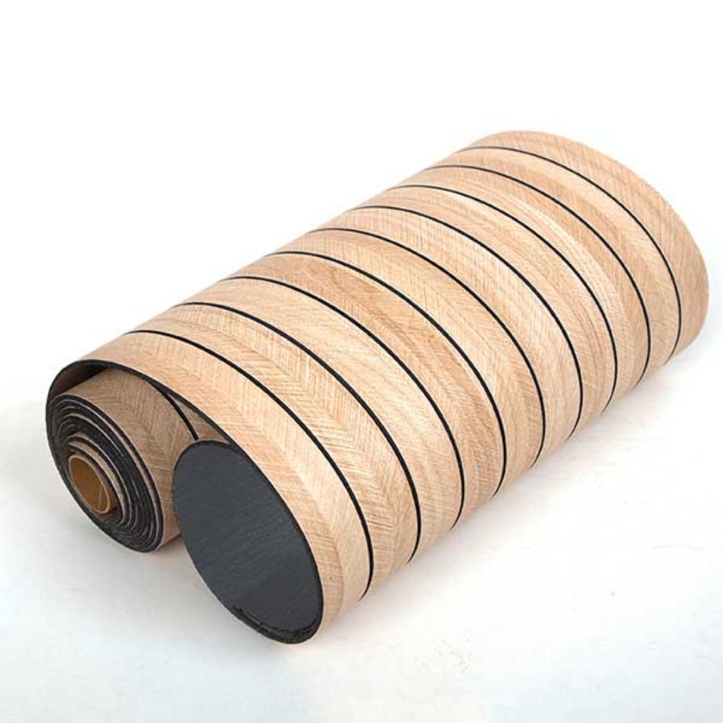 Wallpaper Sticker Foam Motif Salur Kayu Wallpanel 3D Peredam Suara Warna Coklat Muda