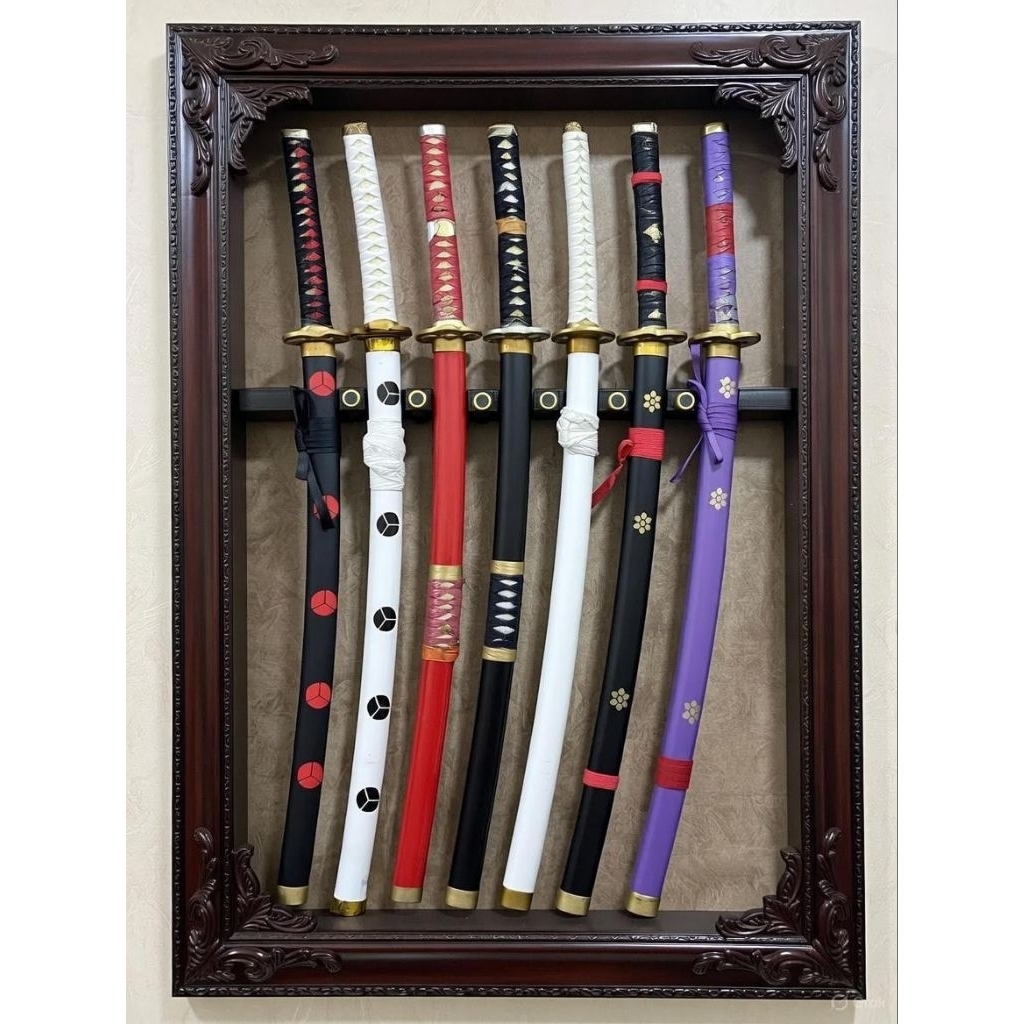 Sarung kayu Roronoa Zoro One Piece Zoro Wado Sendai enma shusui