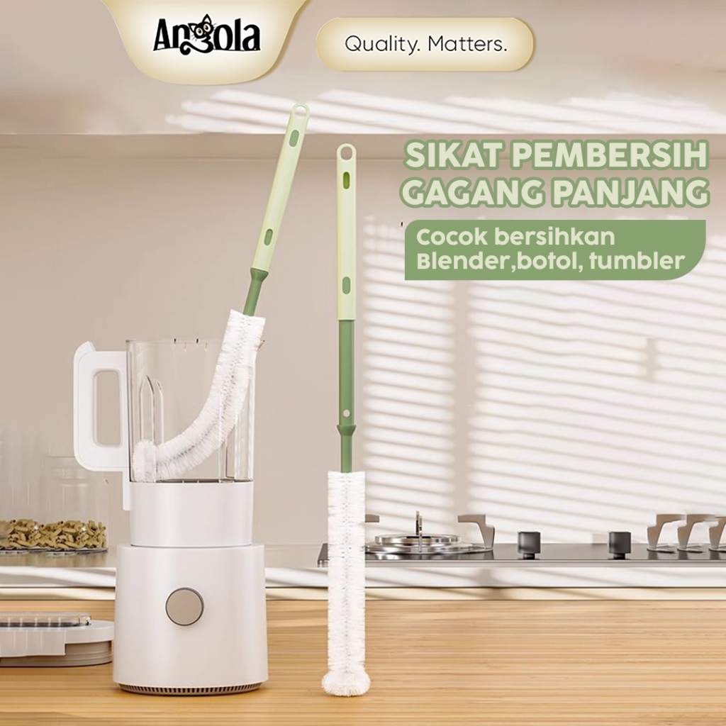 ANGOLA Sikat Blender Botol S25A Washing Brush Sikat Pembersih Termos Tumbler