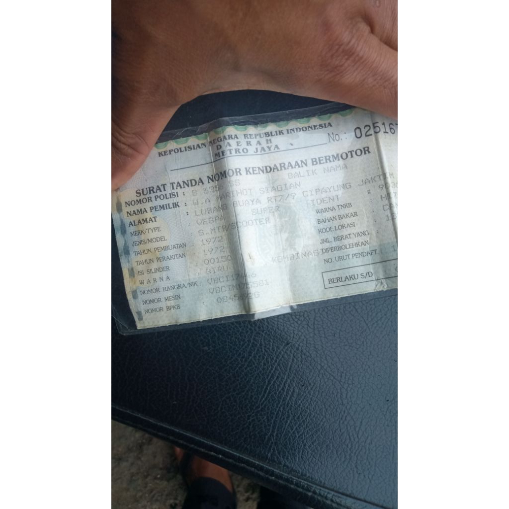 buku vespa super 72