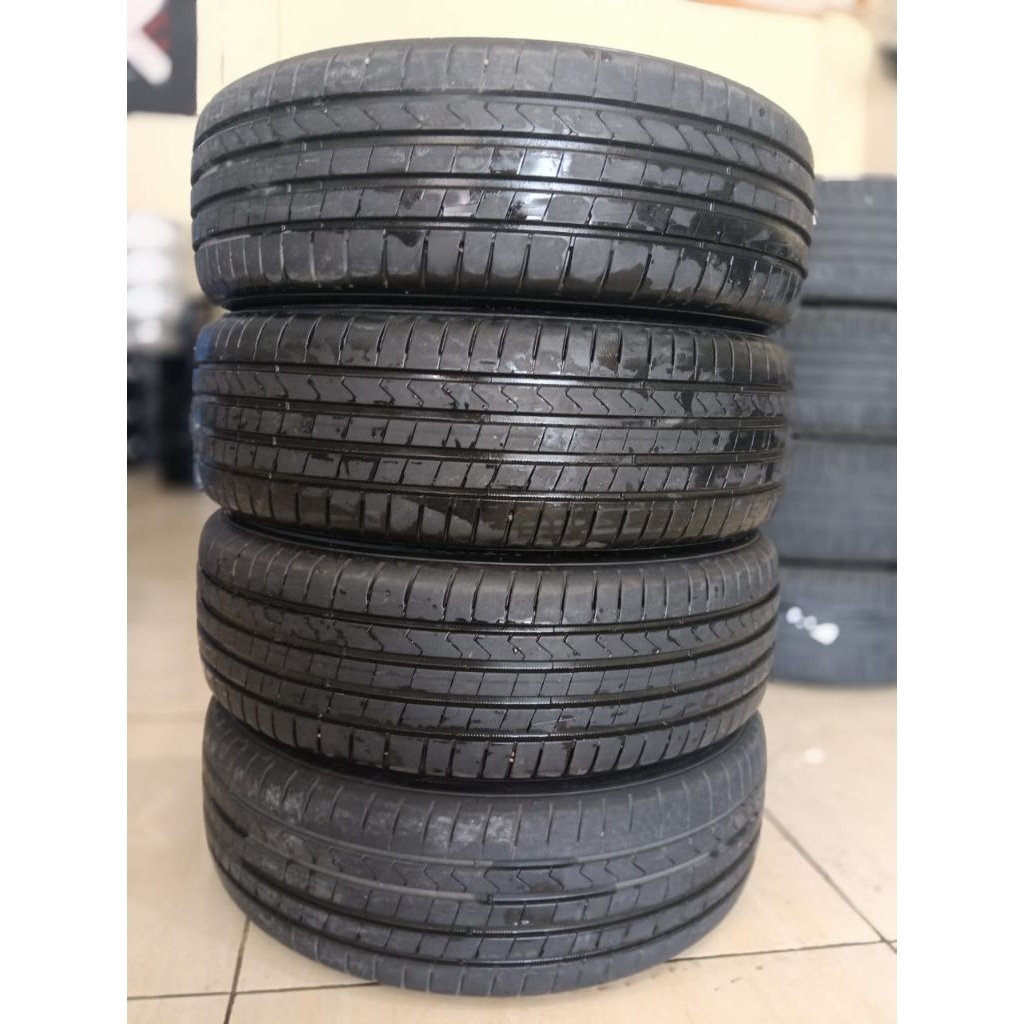 Velg Bekas Mobil Mazda-2 R16 Di Balut Ban Hankook 195/55-R16 Kondisi 90%
