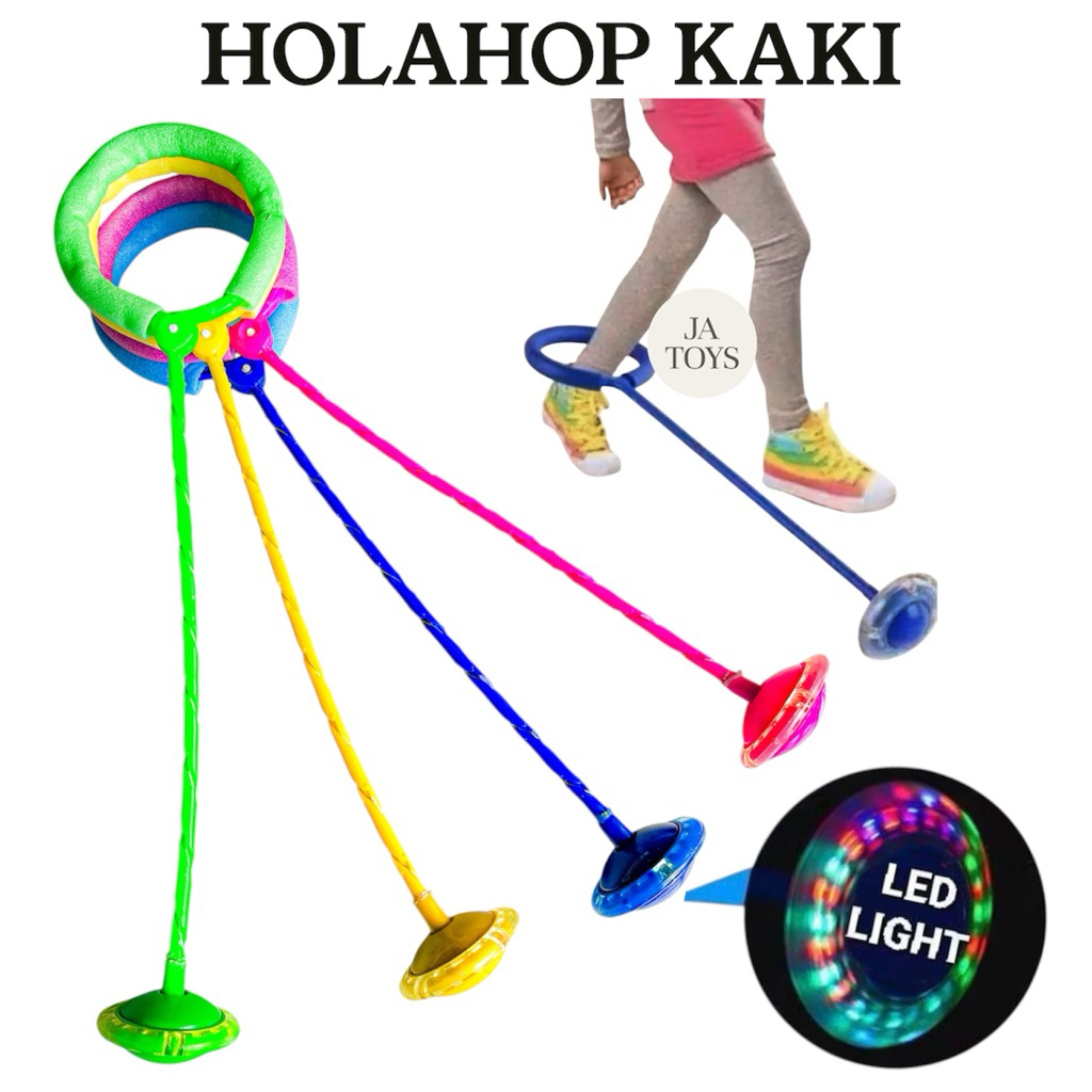 Mainan anak hulahop gelang kaki/Lompat Kaki/Holahop Kaki/Flash Jumping