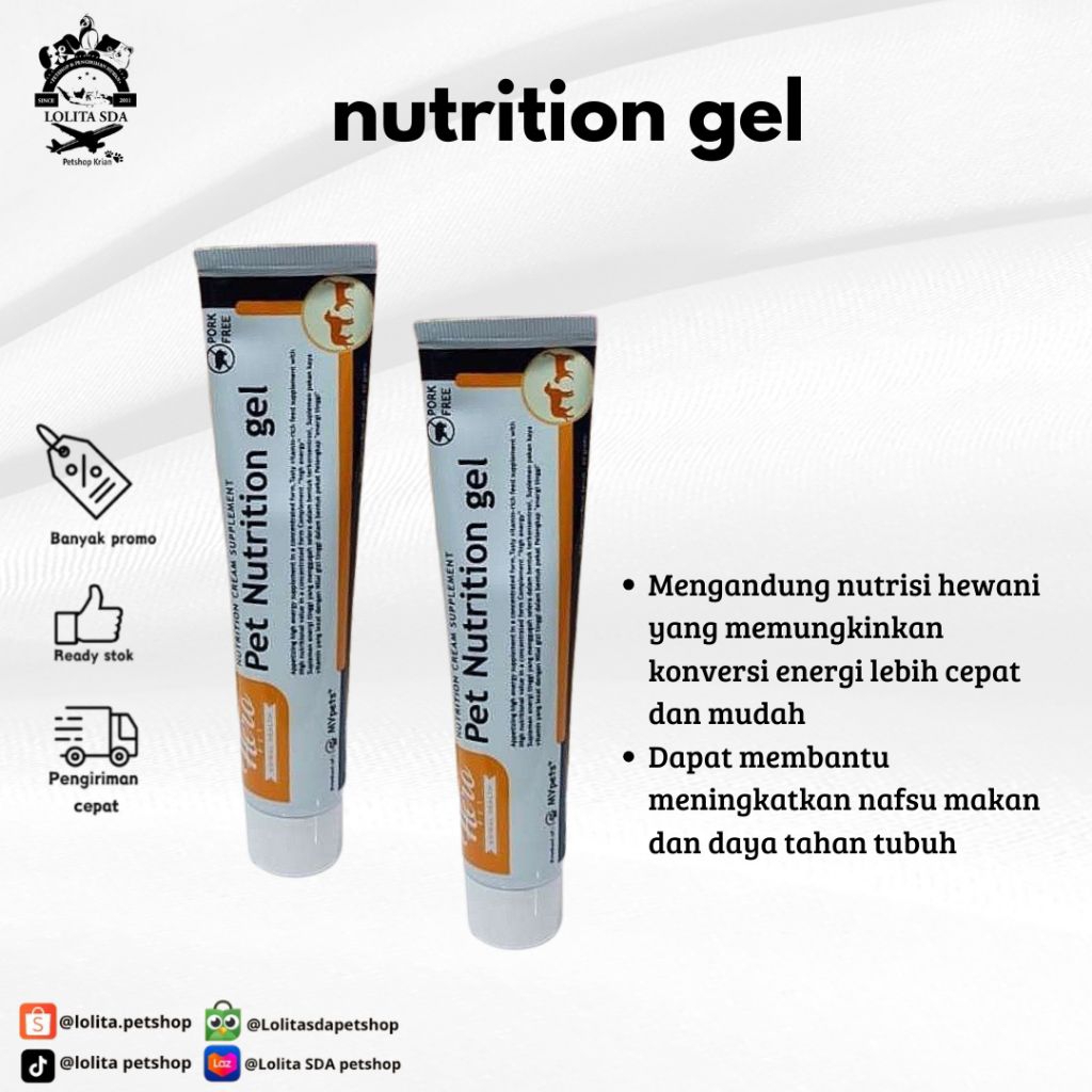 hero pet nutrition gel suplemen penggemuk kucing