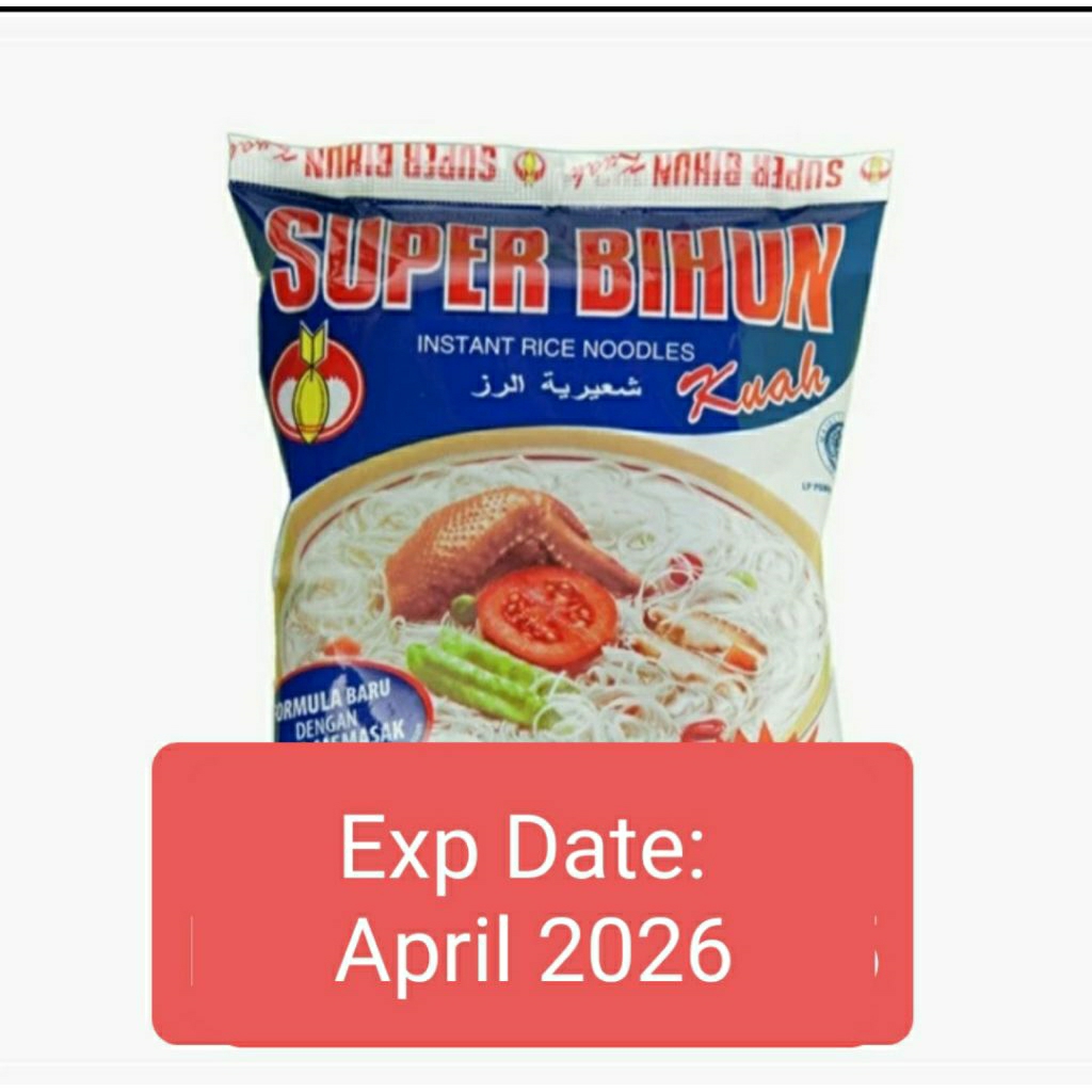 Super Bihun Kuah, bihun instan.