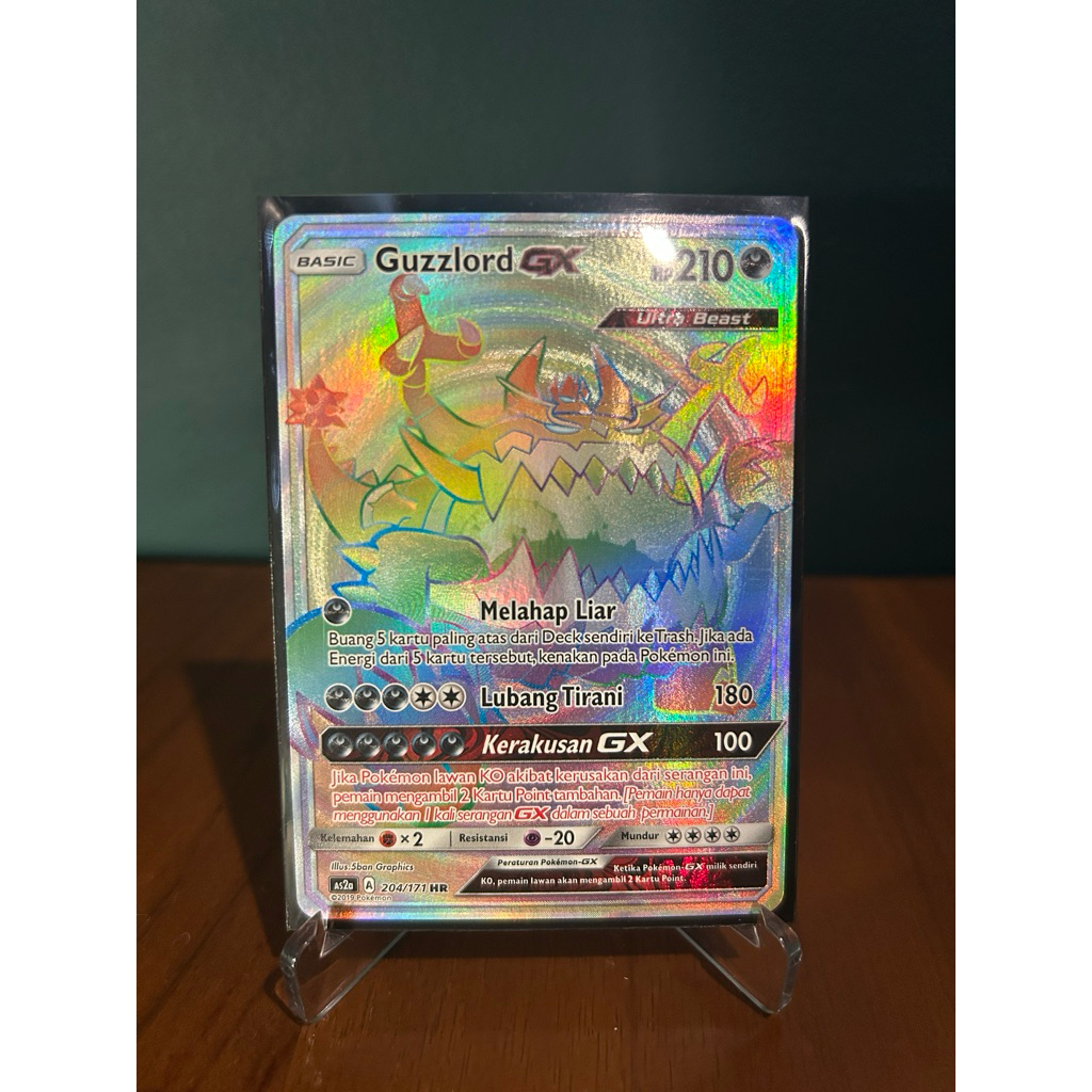Kartu Pokemon GUZZLORD GX HR