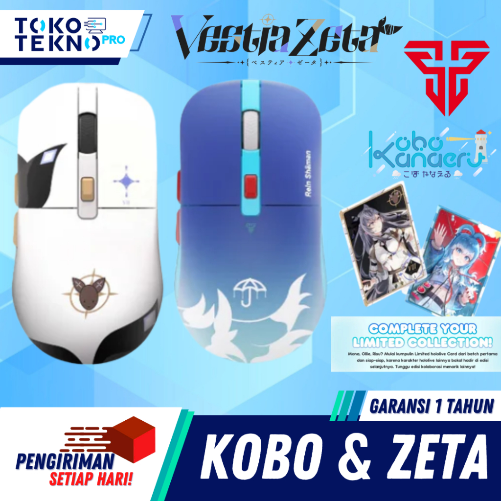 FANTECH x KOBO  / FANTECH x VESTIA ZETA / FANTECH x KOBO KANAERU HoloLive Exclusive Limited Edition 