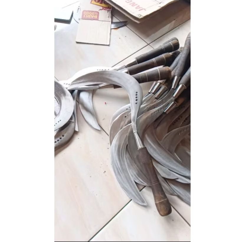 Produk Best seller Arit rumput padi Bintang lima asli madura