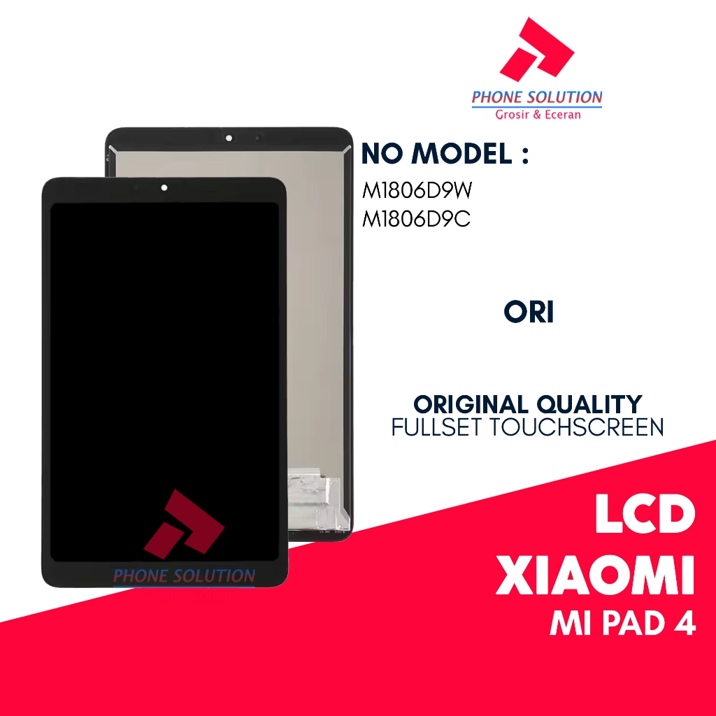 LCD XIAOMI MI PAD 4 Fullset Touchscreen Original
