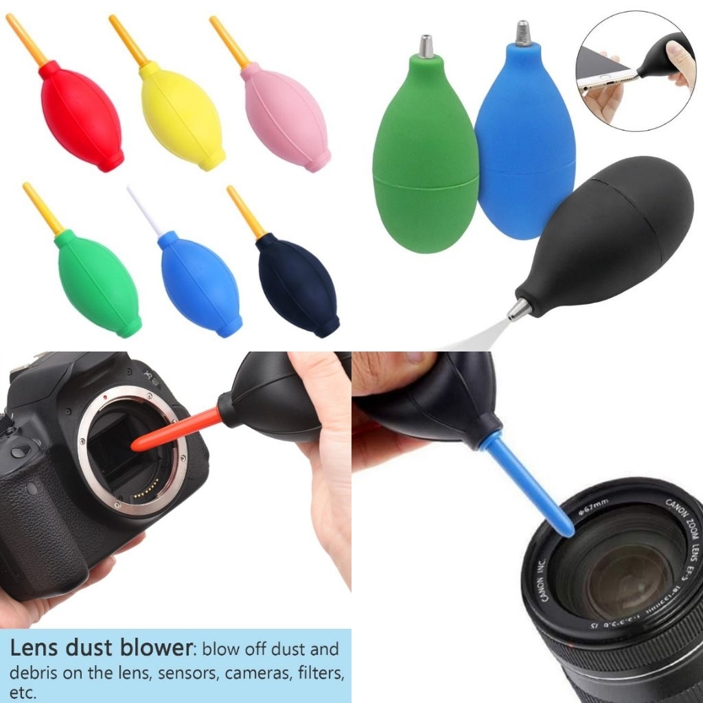 Blower Pembersih Debu Lensa Kamera Sensor Manual | Dust Blower Silicon Rubber | Air Blower - Camera 