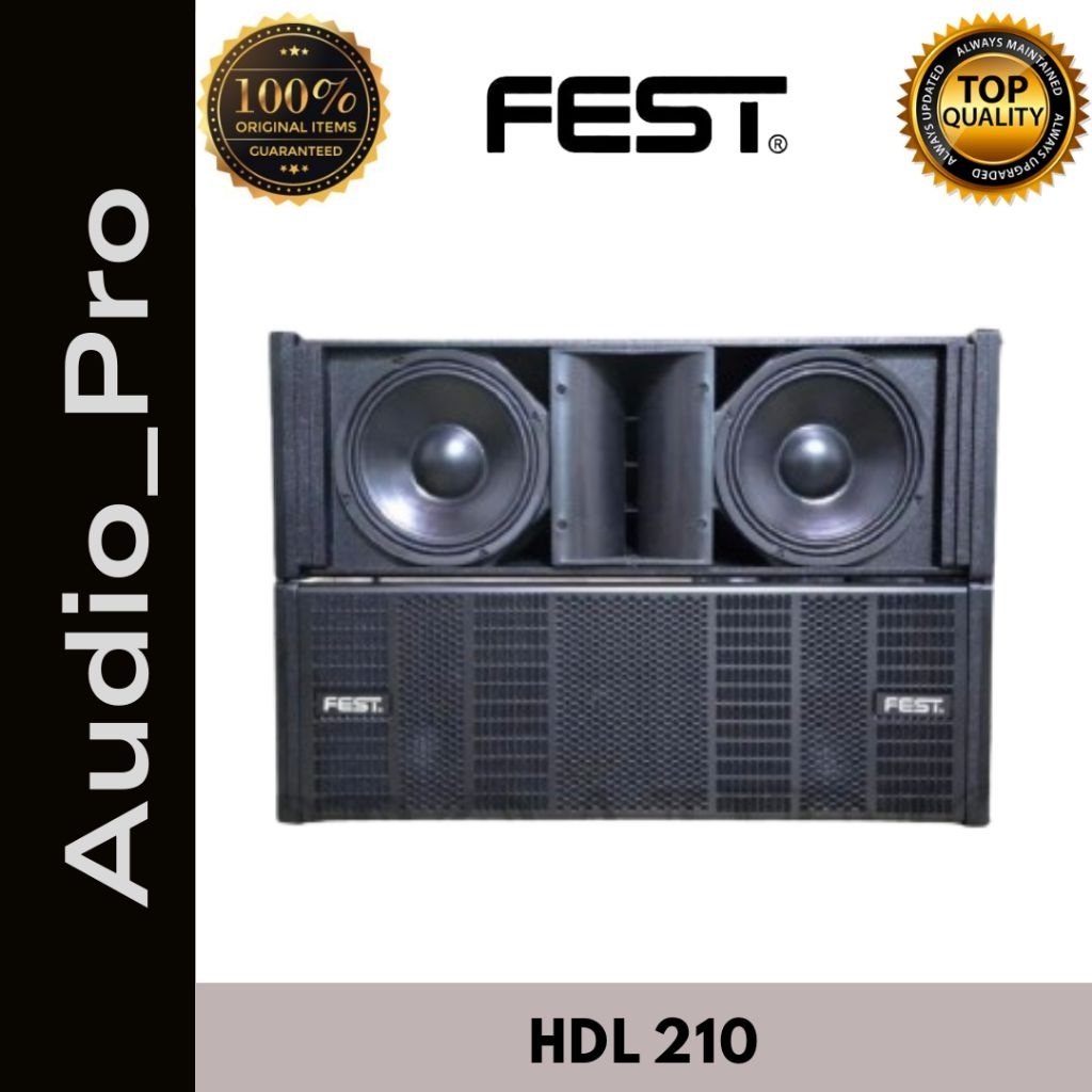 Speaker Line Array Pasif FEST HDL210 / HDL-210 / HDL210 Original Line Array Pasif FEST