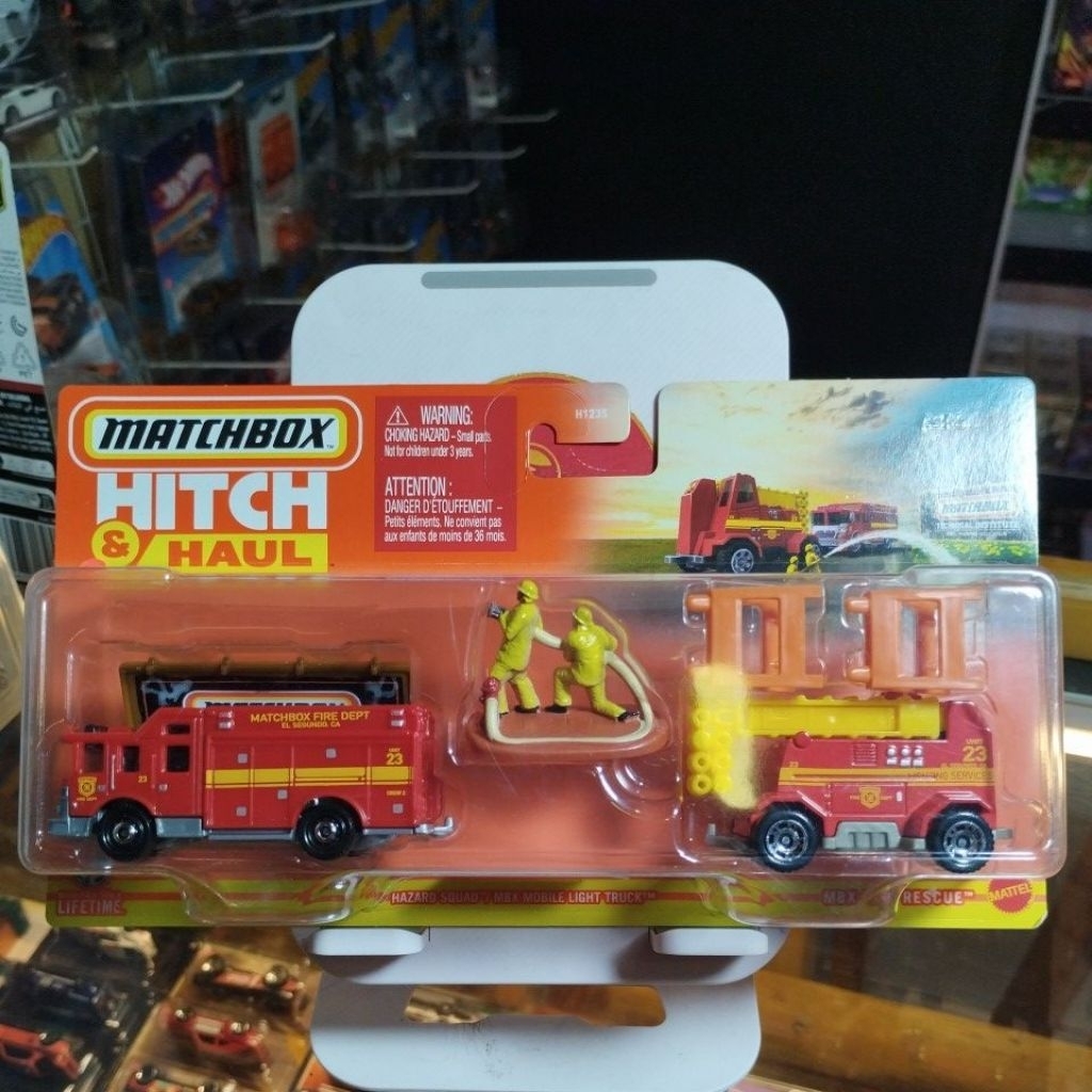 MATCHBOX HAZARD SQUAD / MBX MOBILE LOGHT TRUCK