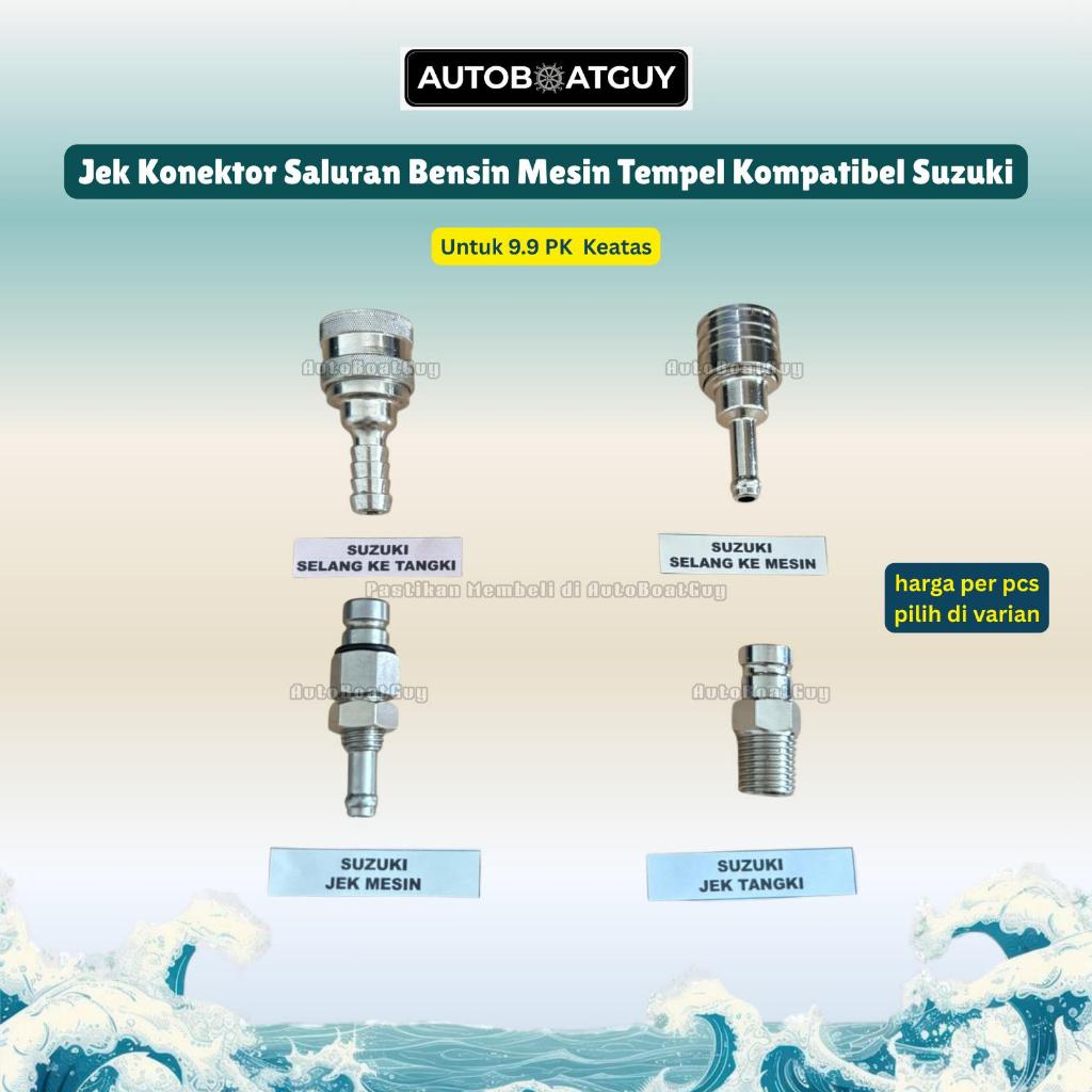 TOHATSU - Jek Konektor Saluran Bensin Mesin Tempel Kompatibel Tohatsu