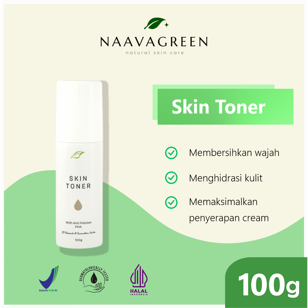 [100% ASLI] NAAVAGREEN SKIN TONER-NAAVAGREEN TONER