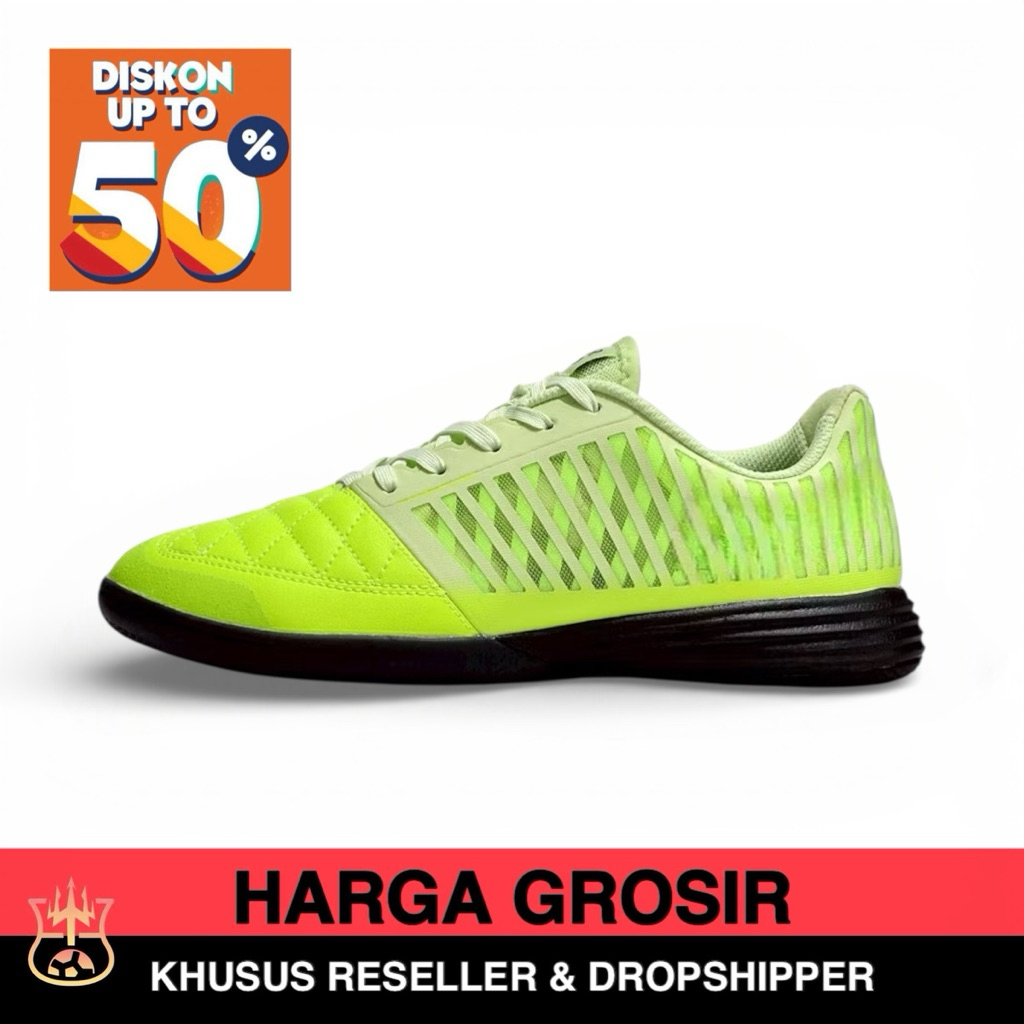Sepatu Futsal Lunar Gato II Volt Black Indoor Court