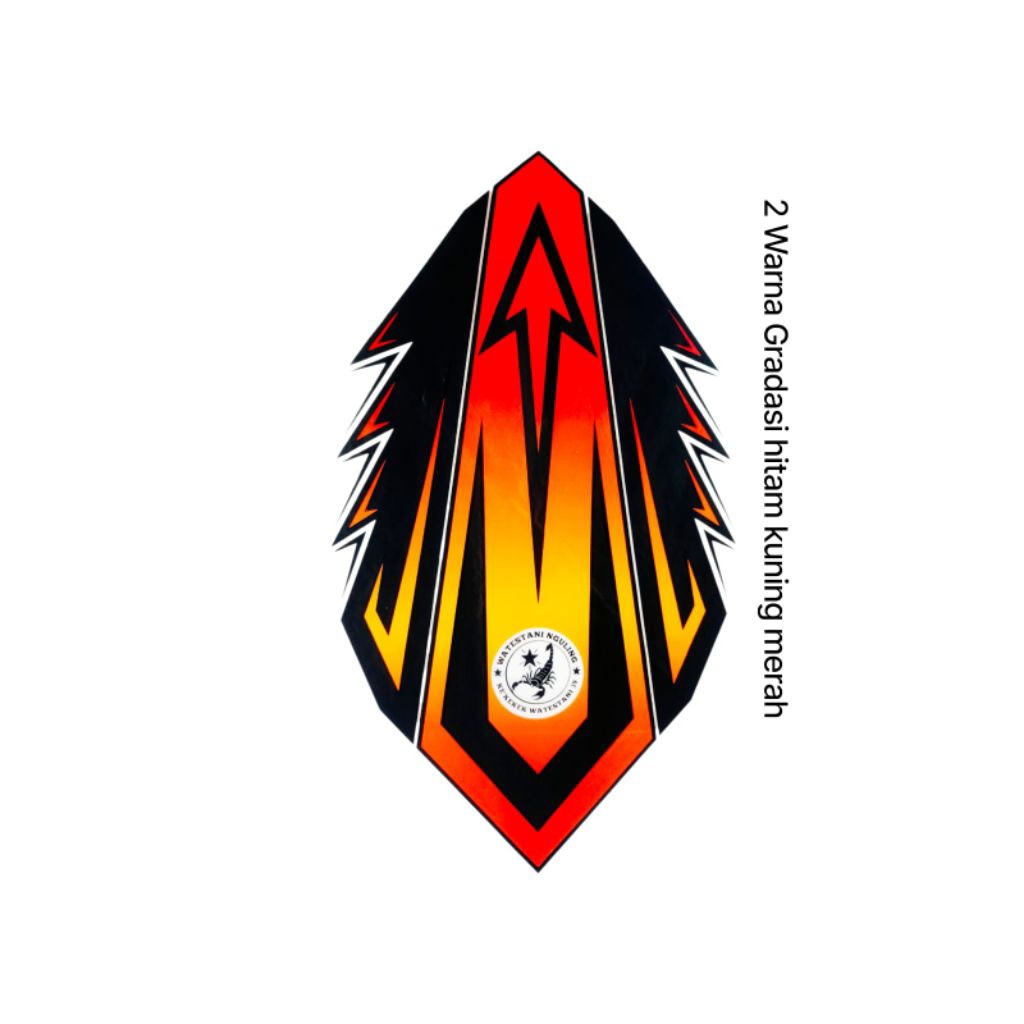 Kertas Layangan 2 warna sukhoi super