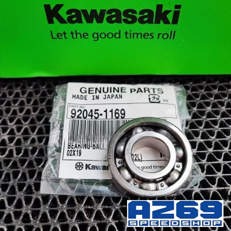 BEARING RASIO 6202 X 19 NINJA 150 R SS RR ORIGINAL KAWASAKI 92045-1169
