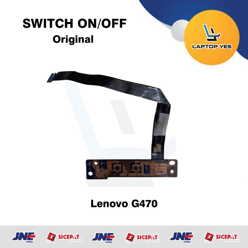 Switch On Off Laptop Lenovo G470 Original
