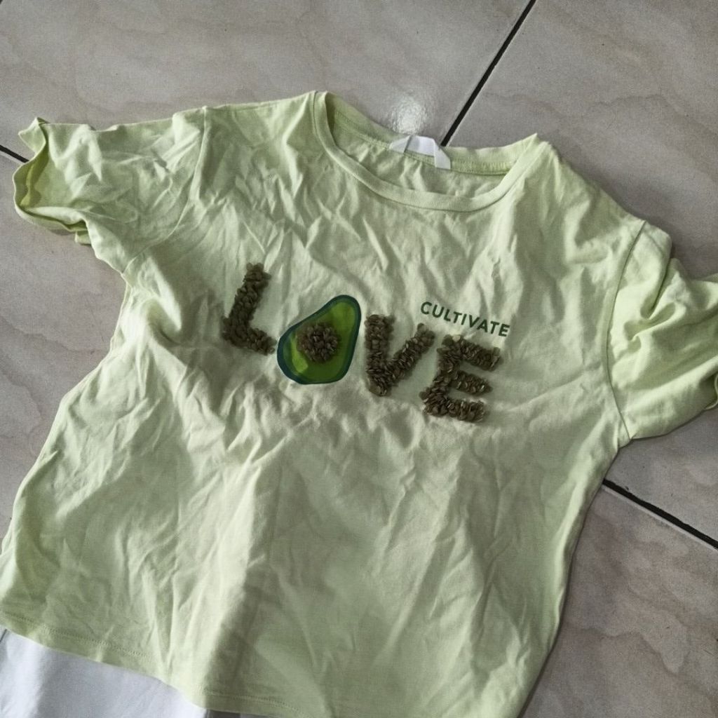 preloved set kaos mango celana coolkids anak perempuan sz 10