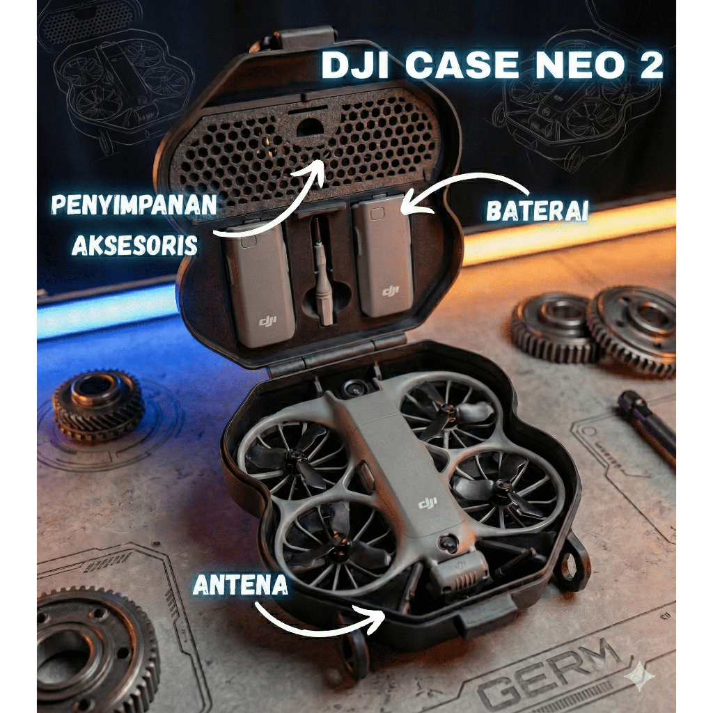 Case dji neo 2, Hardcase Dji Neo 2, Tas Traveling dji neo 2