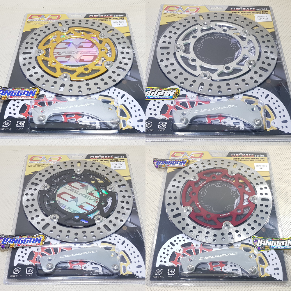 Disc Brake Piringan Cakram Rem Depan Delkevic 260 mm PCX160 PCX 160