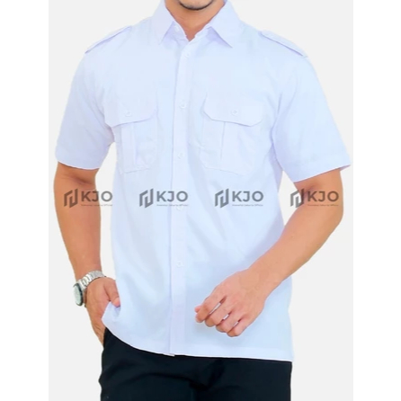 Baju Kemeja PDL Lengan Pendek Pria - Seragam Pakaian Kerja Taktikal Tactical Dinas Lapangan Outdoor 