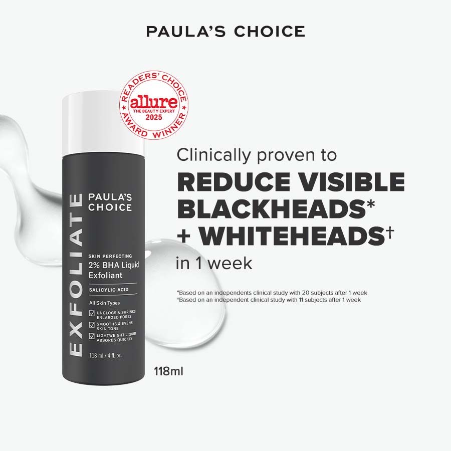 PAULA’S CHOICE Skin Perfecting 2% BHA Liquid Exfoliant – New Packaging | Authentic Skincare | 118ml