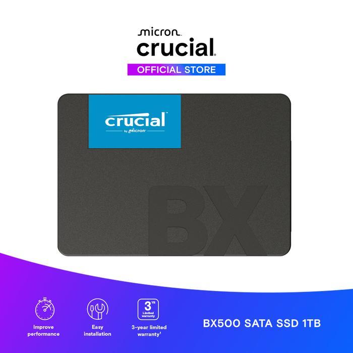 SSD Micron Crucial BX500 1TB 2,5 Sata III 6Gb/s