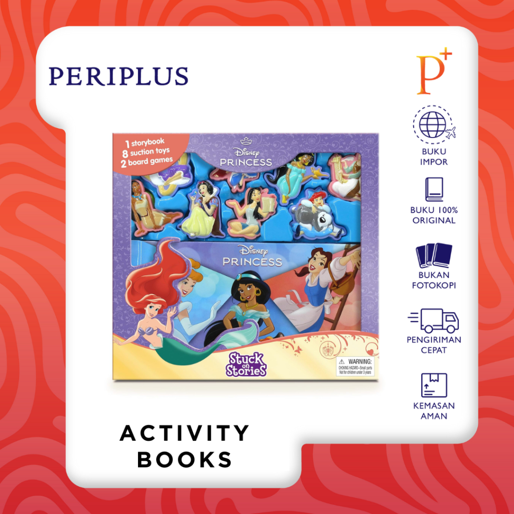 Disney Princess Stuck On Stories - 9782764371909