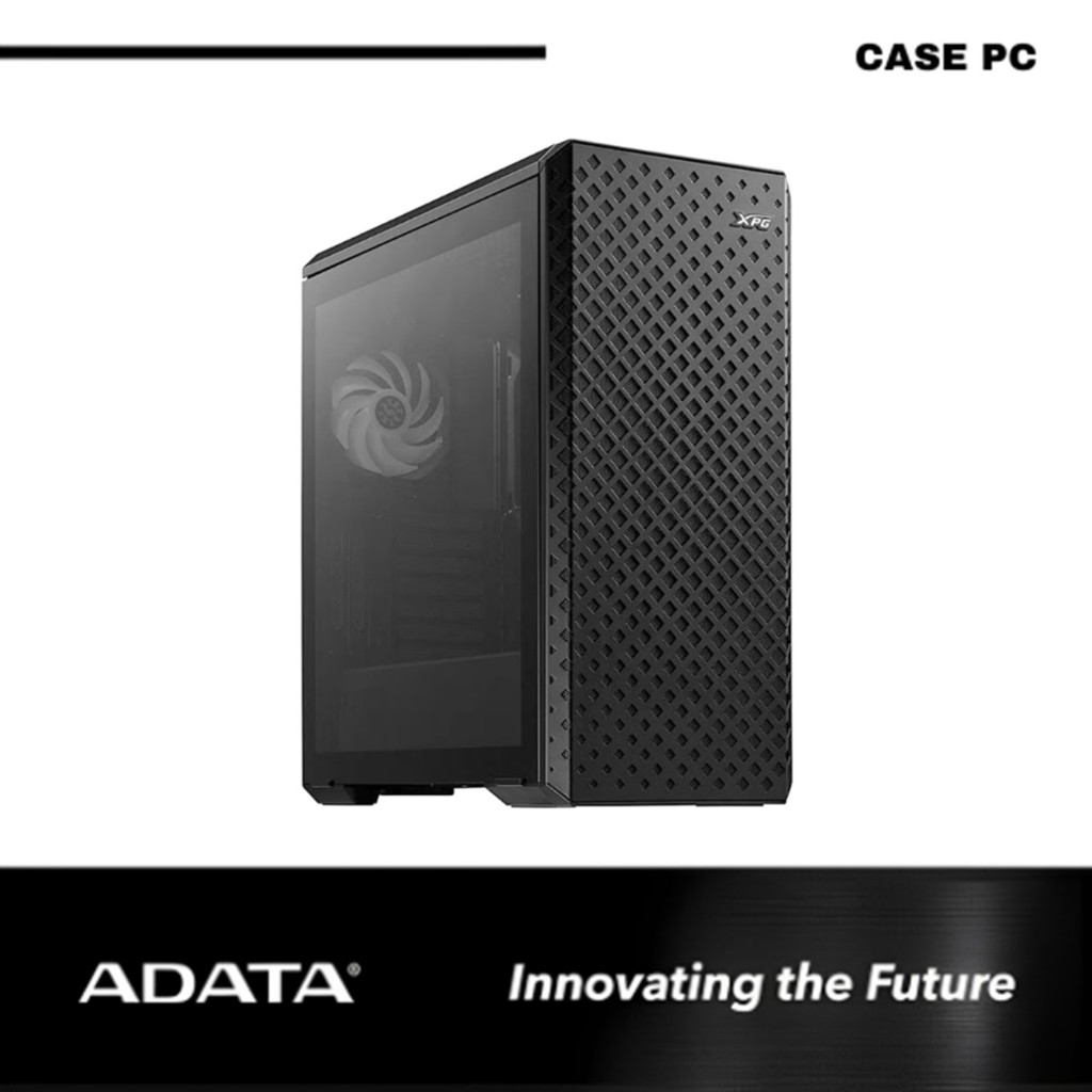 ADATA PC CASE ATX DEFENDER PRO (3X 120MM XPG VENTO ARGB FANS) BLACK 2Y