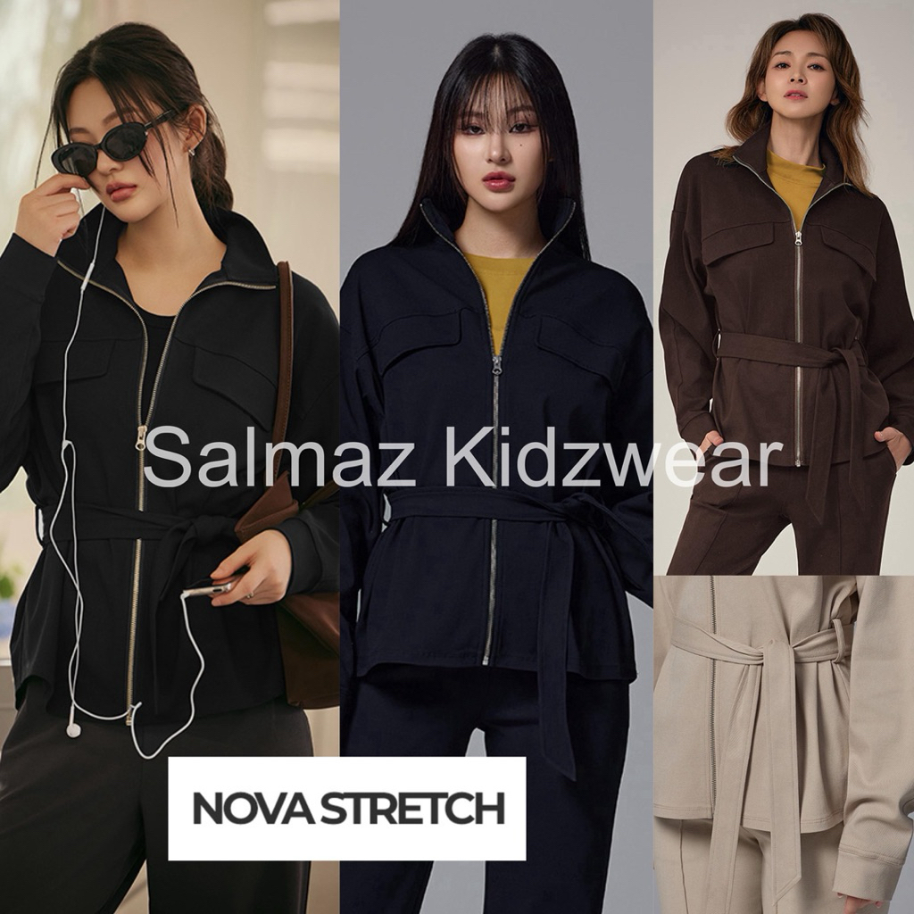 Jacket Wanita STL dengan Belt