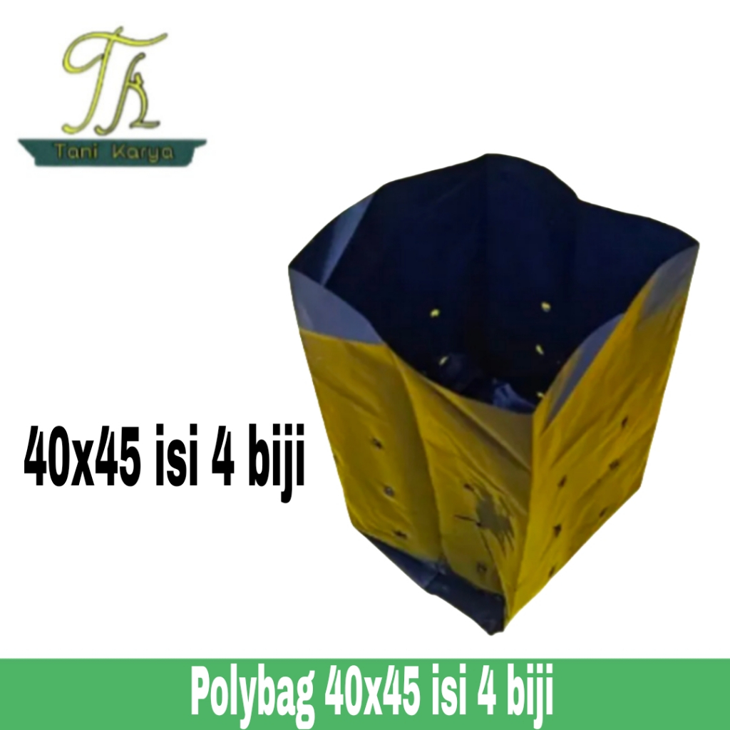 POLYBAG TANAMAN UKURAN 40 x 45 ISI 4 BIJI/POLYBAG 40 x 45 ISI 4 BIJI
