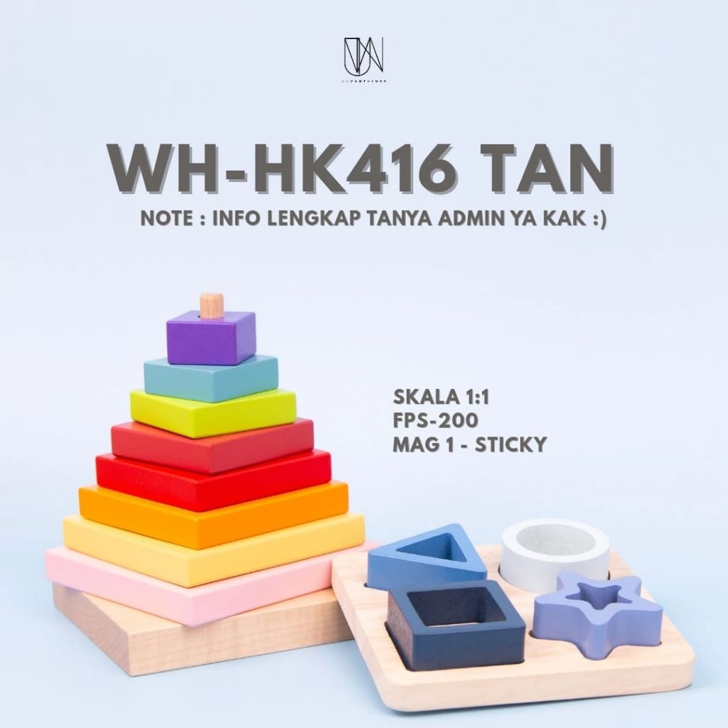 Luvanthings Mainan Water Gel Anak WH-HK4I6 Tan Color Mainan WGG WEIHUI