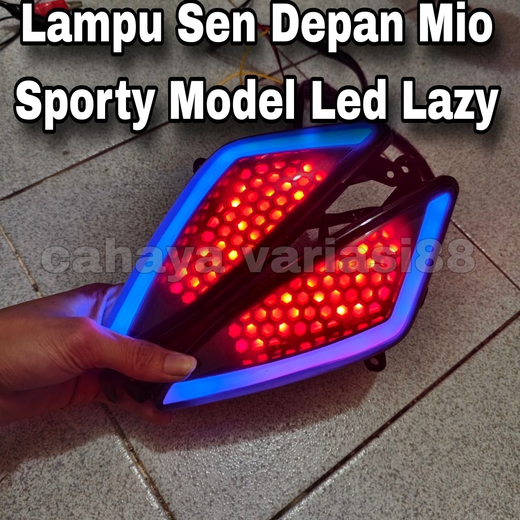 Lampu Sen Sein Depan Yamaha Mio Sporty Variasi Led Model Mx Warna Set Lampu Sen Depan Lazy Mio Sport